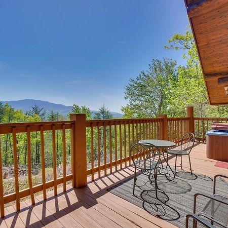 Smoky Mountain Vacation Rental Cabin With Hot Tub! Gatlinburg Eksteriør bilde