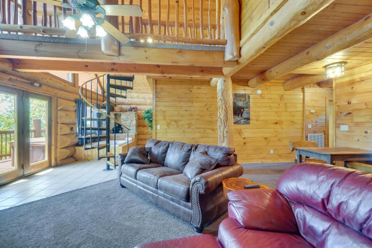 Smoky Mountain Vacation Rental Cabin With Hot Tub! Gatlinburg Eksteriør bilde