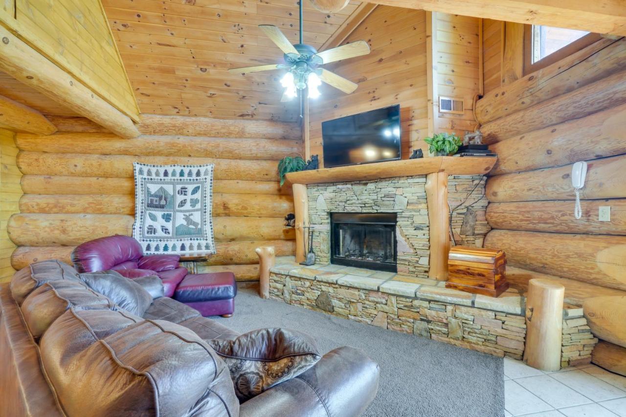 Smoky Mountain Vacation Rental Cabin With Hot Tub! Gatlinburg Eksteriør bilde