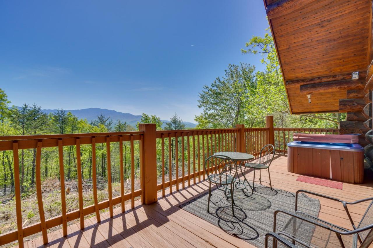 Smoky Mountain Vacation Rental Cabin With Hot Tub! Gatlinburg Eksteriør bilde