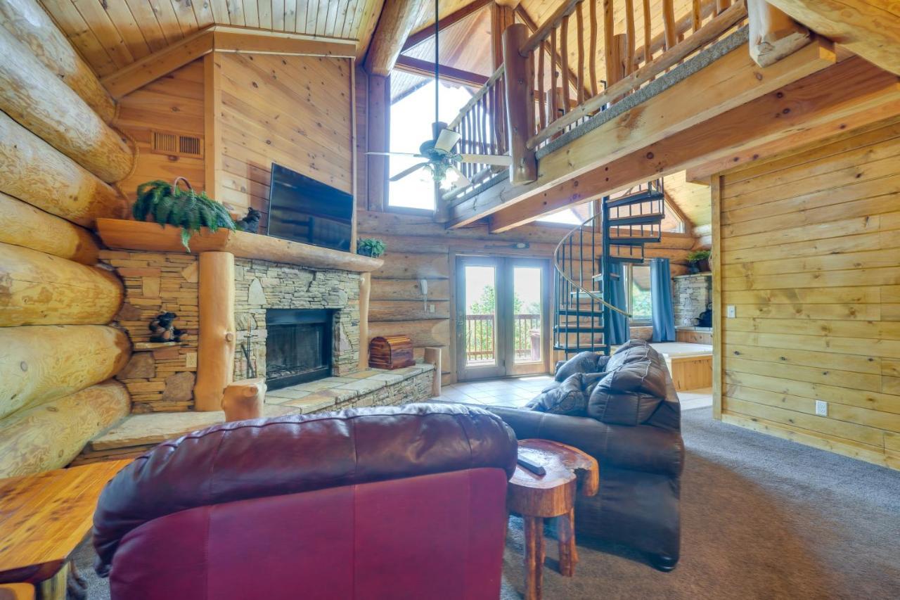 Smoky Mountain Vacation Rental Cabin With Hot Tub! Gatlinburg Eksteriør bilde