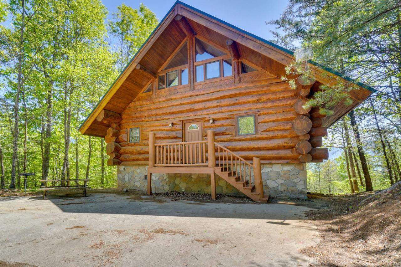 Smoky Mountain Vacation Rental Cabin With Hot Tub! Gatlinburg Eksteriør bilde